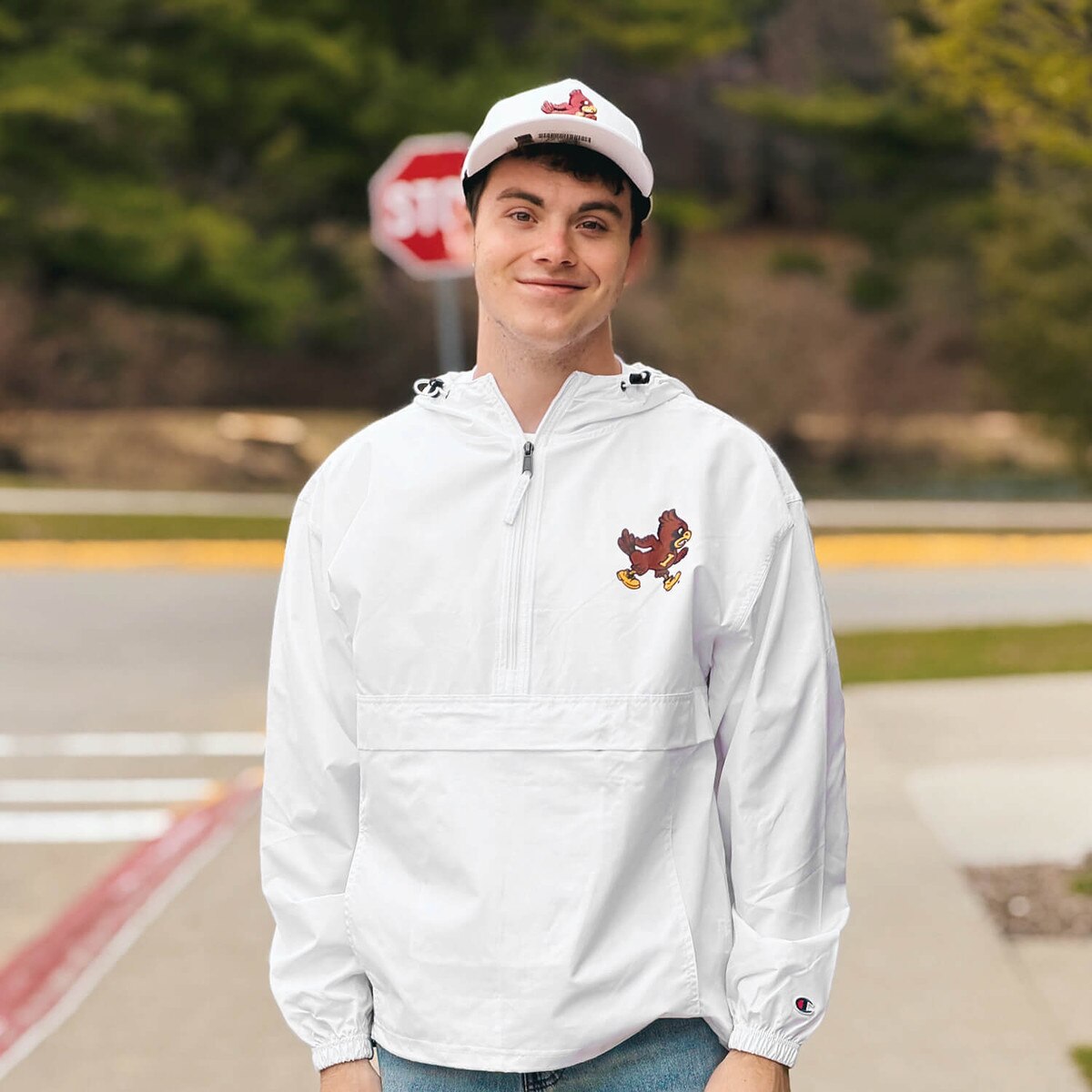 Champion Walking Cy White Packable Jacket